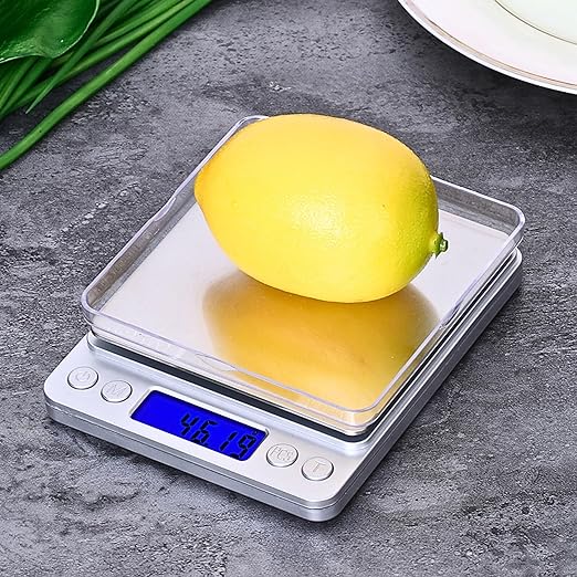 ScenicScale™ Kitchen Food Scale 500g Capacity 0.01g Accuracy