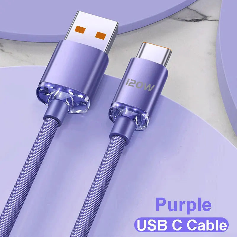 XIBUZZ 120W USB C Cable Fast Charging image