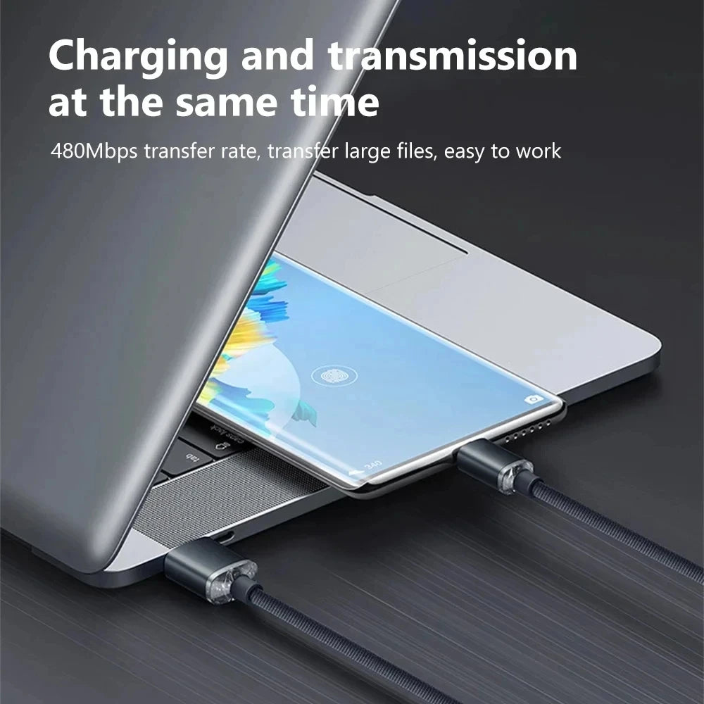 FlexGear™ 120W USB C Cable Fast Charging