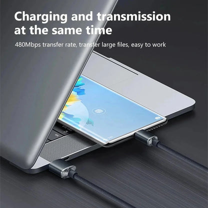 FlexGear™ 120W USB C Cable Fast Charging