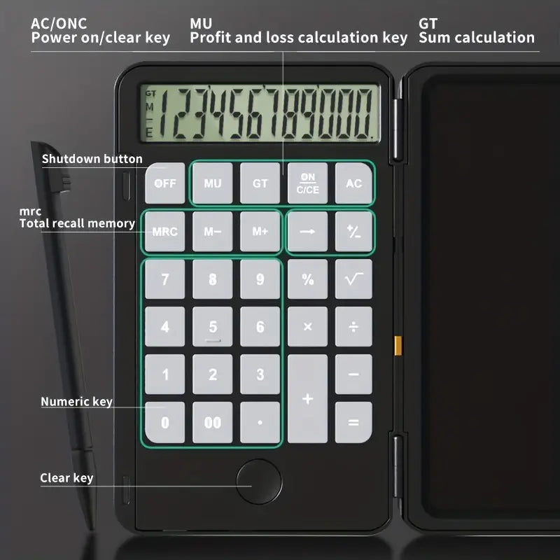 FlexGear™ LCD Calculator