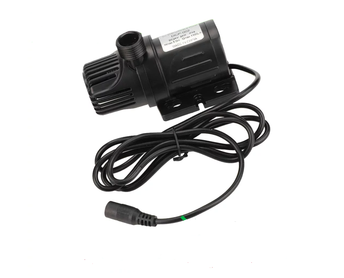 Submersible Water Pump - DC 12v 20W 1100L/H Flow Rate - Mini Ultra Quiet Water Pump