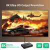 HDMI 2.1 switcher  2-In 1 with 120Hz Support