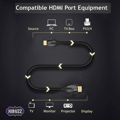 8k hdmi cable 6 FT  48Gbps high speed for Roku TV, Gaming, PC