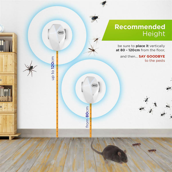 Electronic ultrasonic pest repellent.