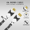 XIBUZZ™ 4K HDMI To HDMI Cable - 4K Ultra HD HDMI Cable [White]