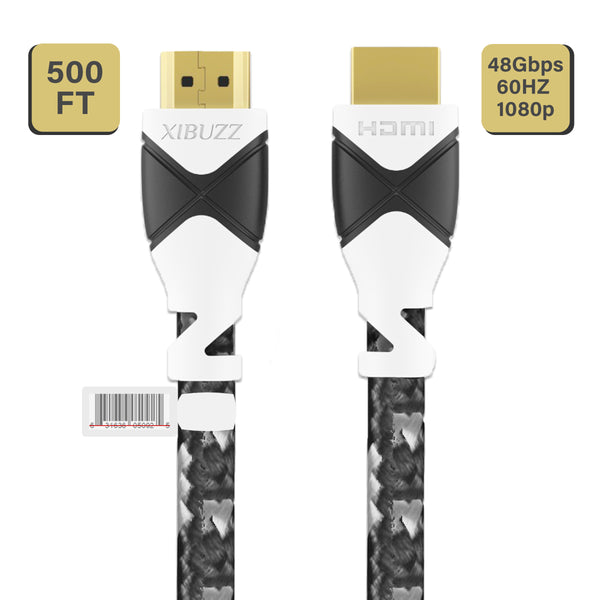 XIBUZZ™ 4K HDMI To HDMI Cable - 4K Ultra HD HDMI Cable [White]