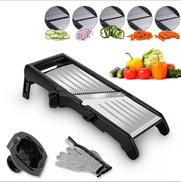 Vegetable Food Chopper 8 In 1 Food Slicer for Salad, Potato, Onion, Carrot, Garlic, Fruits, Vegetables