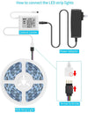 led strip kit for bedroom decoration.