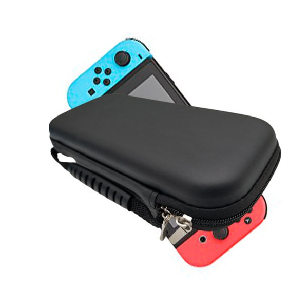 Ensemble complet d'étui de transport et d'accessoires pour Nintendo Switch - Noir 