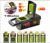 Vegetable Food Chopper 8 In 1 Food Slicer for Salad, Potato, Onion, Carrot, Garlic, Fruits, Vegetables