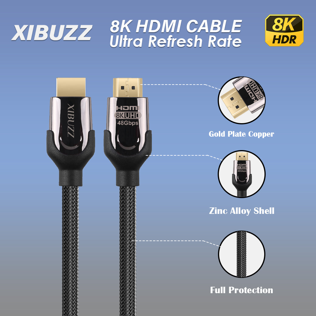 fiber optic 8k hdmi cable