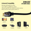 Cabo HDMI 8k 6 pés 48 Gbps de alta velocidade para Roku TV, jogos, PC