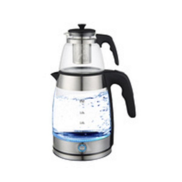 Electric Kettle 1.5L with 4 Colors LED Indicator and Auto Shut Off Function
