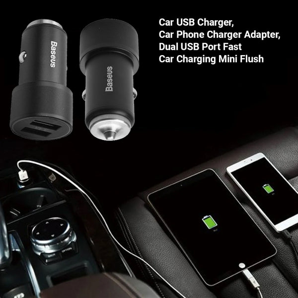 Dual USB Car Fast Charger Adapter: A Must-Have for Smartphones on the Go