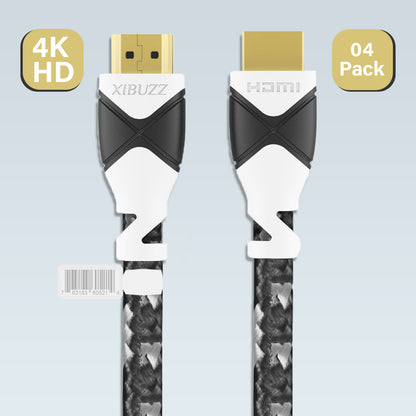 Câble HDMI 4K haute vitesse pour une qualité audio et vidéo améliorée
