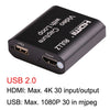 4k hdmi video recording card