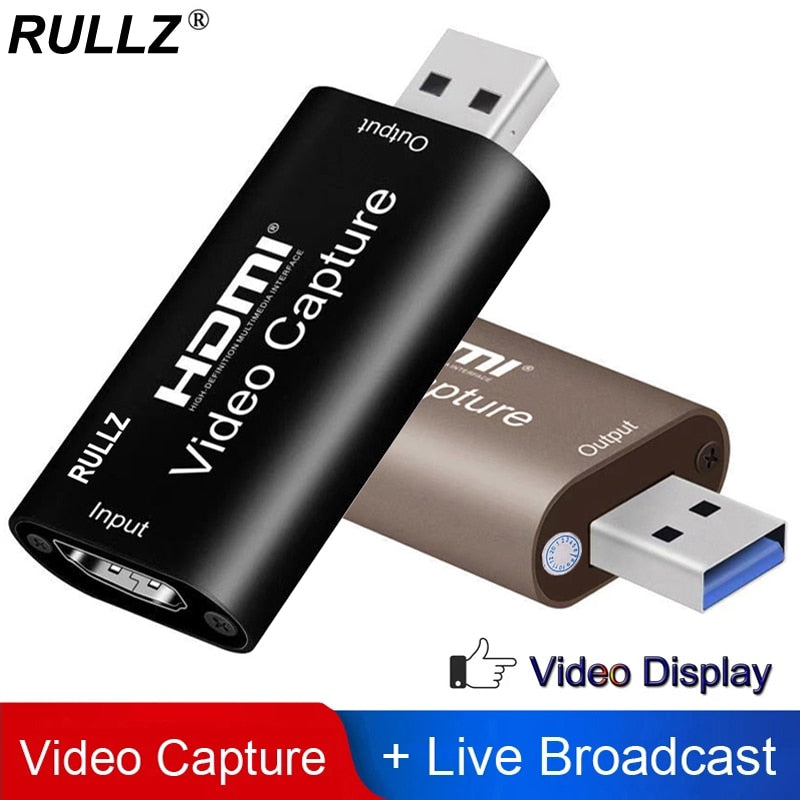 USB to HDMI Mini Video Capture Card for Gaming