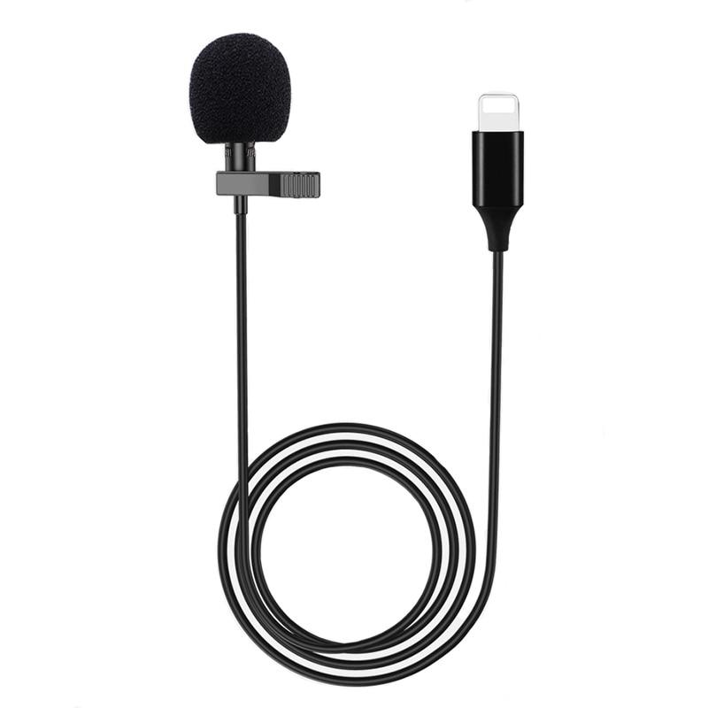 Directional Microphone Condenser Clip-on Lapel for IOS/Android phone Tablet Recording. - Paramount Cables