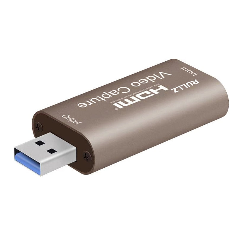 USB to HDMI Mini Video Capture Card for Gaming