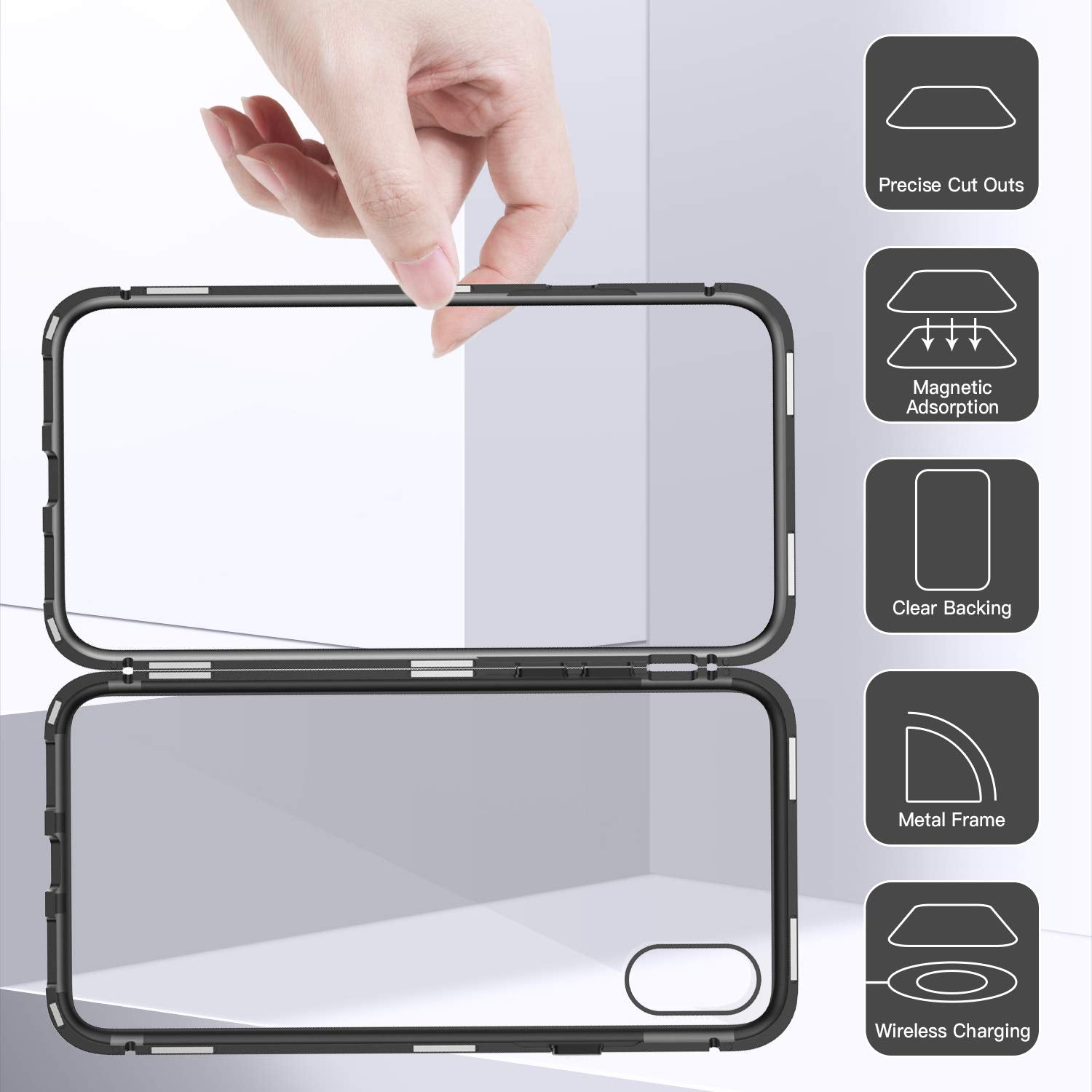Magnetic iPhone Protective Case.