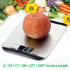 Kitchen Digital Food Scale with 5kg Capacity and 1g Accuracy Stainless Steel.