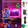 LED Strip Lights for Bedroom Decoration 32 ft + Wifi + Remote