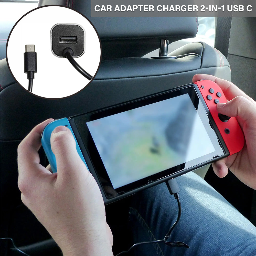 Chargeur de voiture Nintendo Switch Lite 5V/3,0A