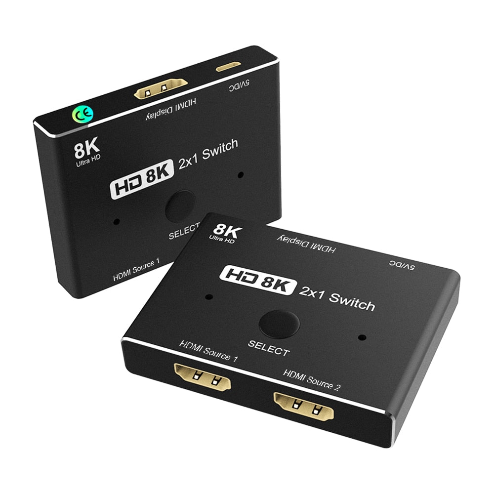 Meilleur commutateur HDMI 8K pour ordinateur portable et téléviseur de jeu
