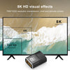 8K HDMI 2.1 Extender Female to Female Connector.