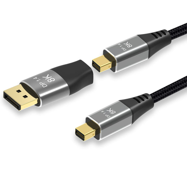 8K Mini Displayport to Mini Displayport Adapter.