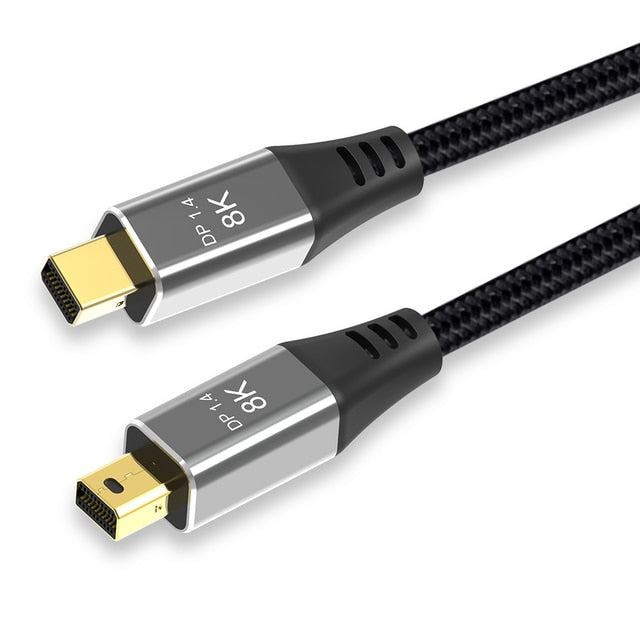 8K Mini Displayport to Mini Displayport Adapter.