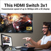 8K HDMI2.1 Switcher Cable 3-by-1