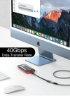 Thunderbolt 4 USB C 40Gbps Speed Extension Cable