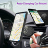 4PACK Support de téléphone de voiture avec grille d'aération de voiture pour téléphones IPhone, Samsung, Android