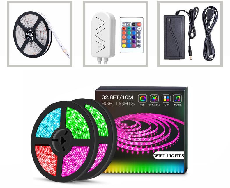 XIBUZZ™ RGB Led Strip Light Home Decor Kit