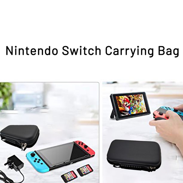 Nintendo Switch Carry Case and Accessories Full Set - Black