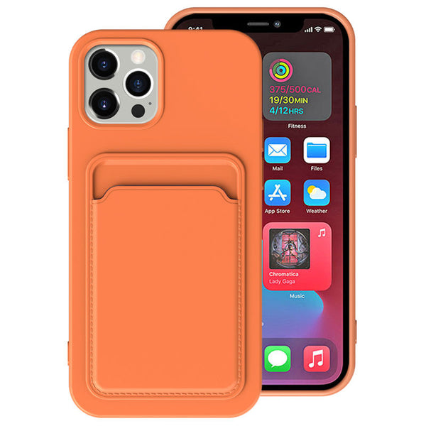 Capa carteira para iPhone 13 Pro com suporte para cartão de crédito (2 pacotes)