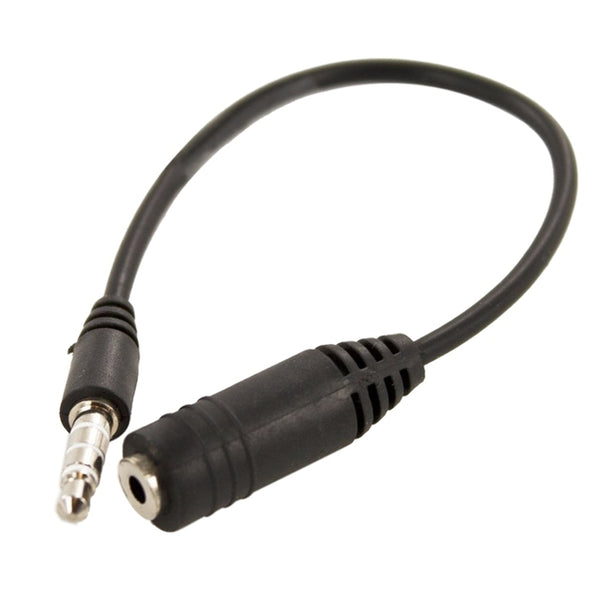 Female to Male 3 Rings Jack Stereo Adapter Cord.